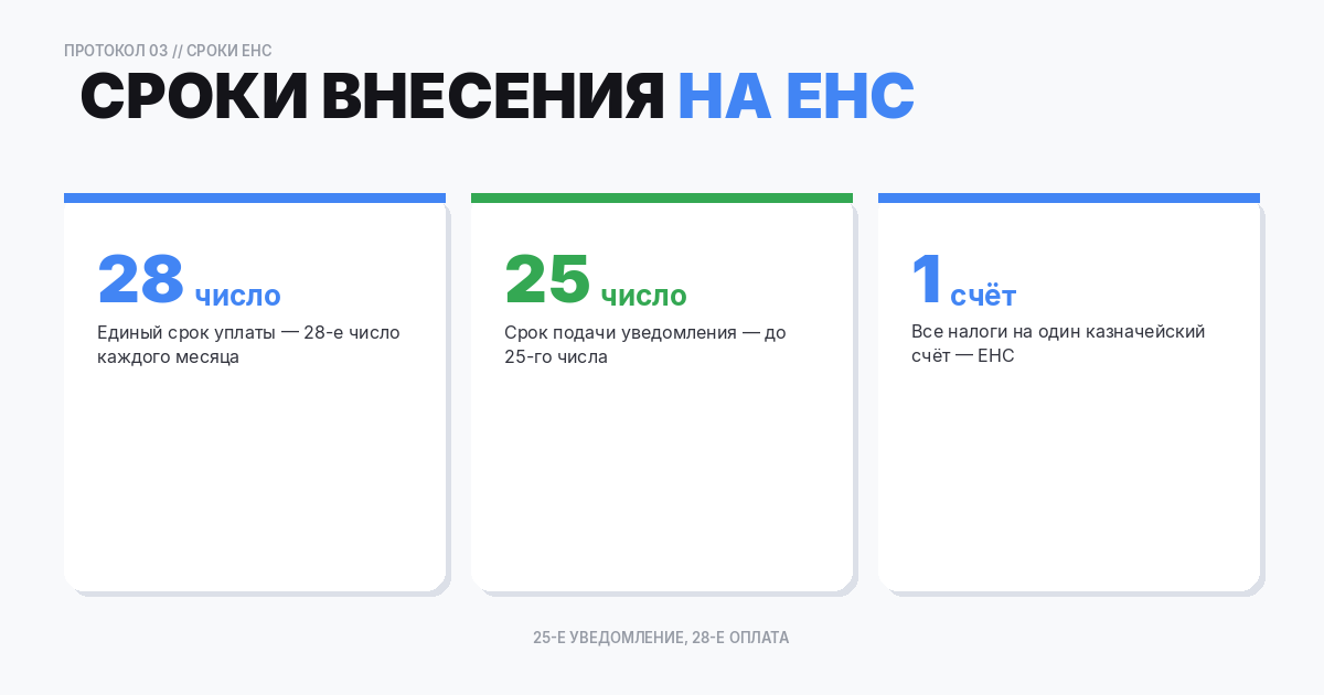 Сроки внесения