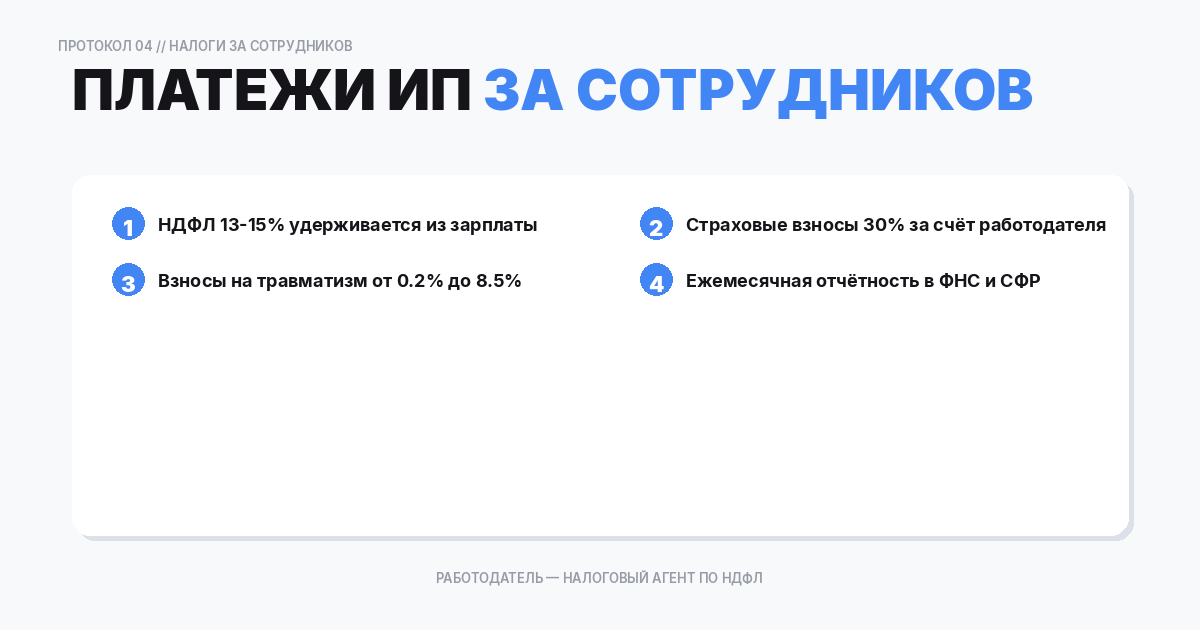 за сотрудников