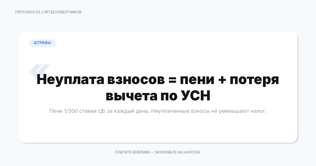 Что будет, если не платить