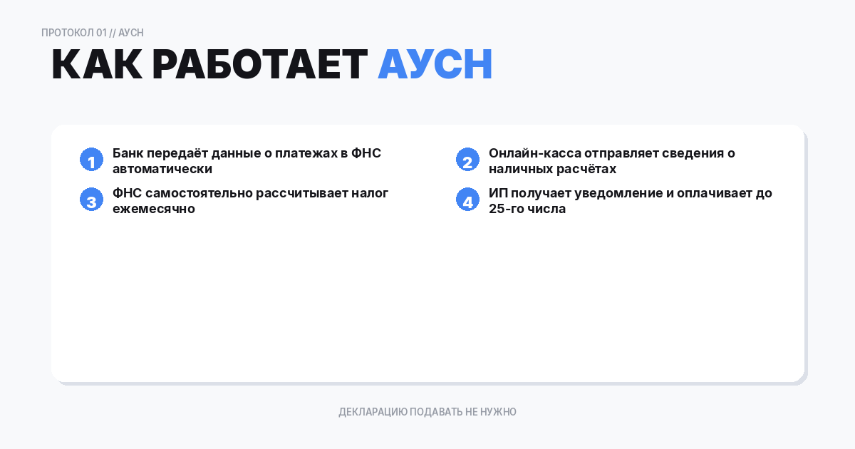 Что такое АУСН