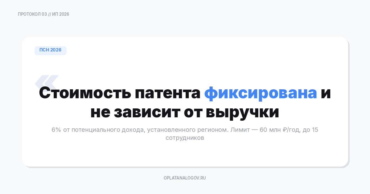 Патентная система