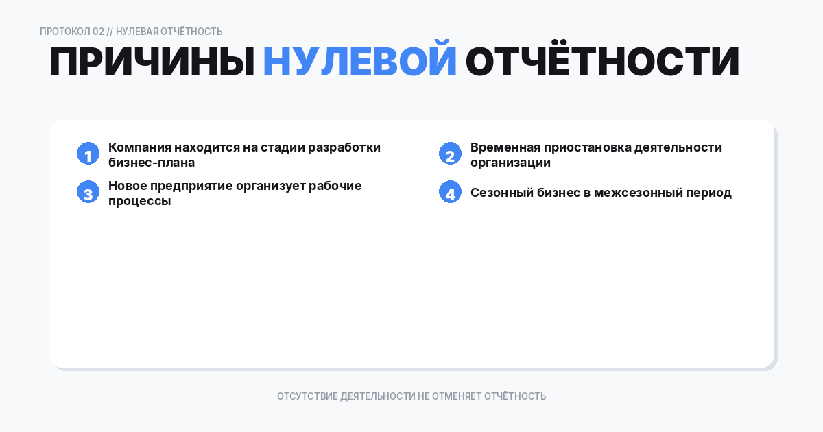 Причины