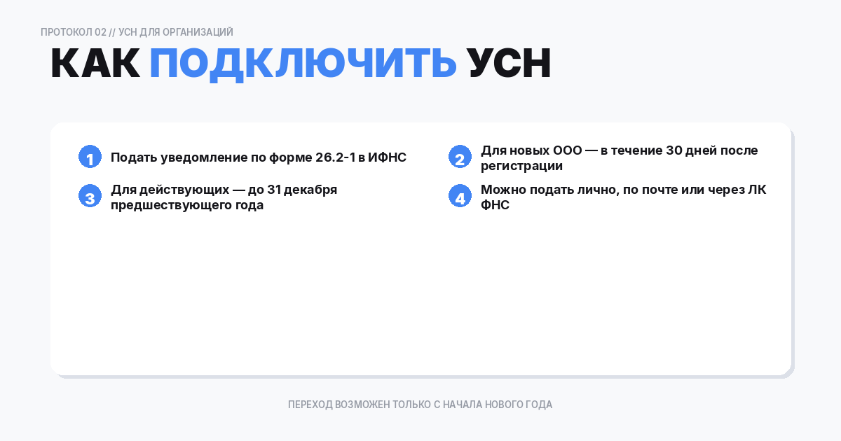 Способы подключения